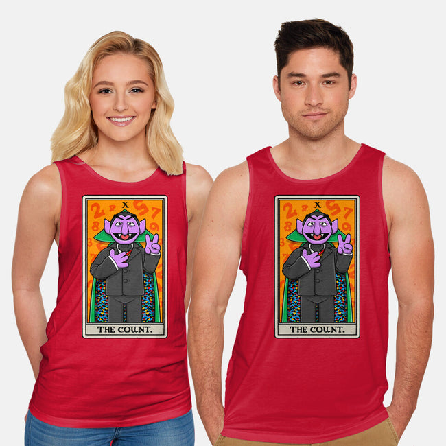 The Count Tarot-Unisex-Basic-Tank-drbutler