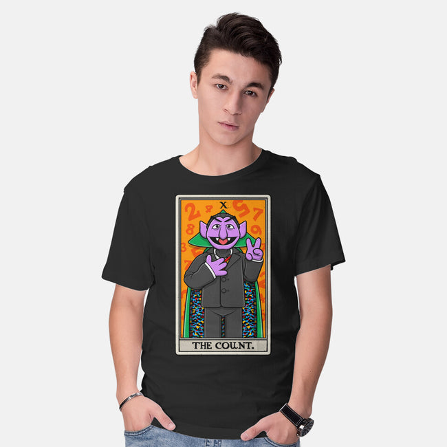 The Count Tarot-Mens-Basic-Tee-drbutler