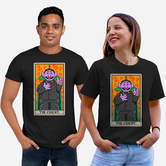 The Count Tarot-Unisex-Basic-Tee-drbutler