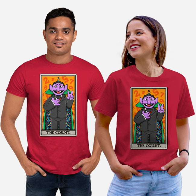 The Count Tarot-Unisex-Basic-Tee-drbutler