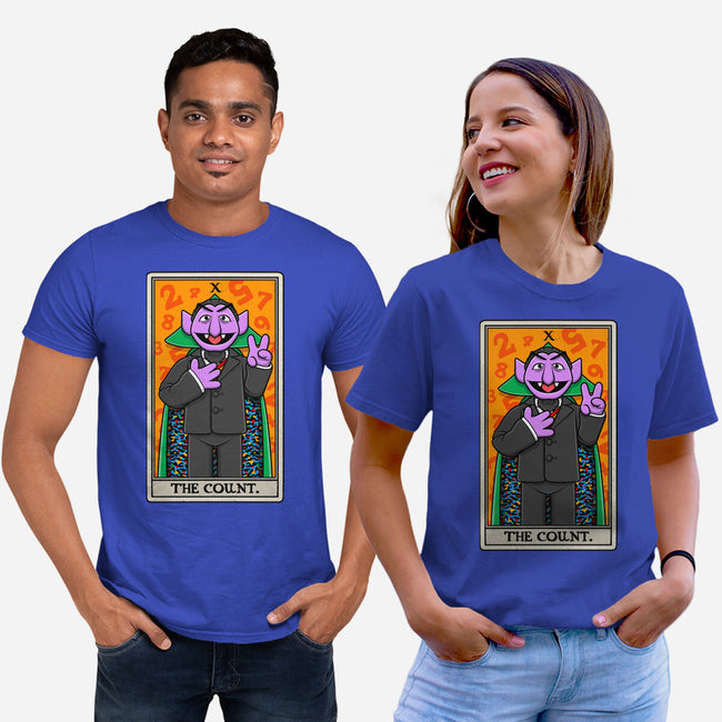 The Count Tarot-Unisex-Basic-Tee-drbutler