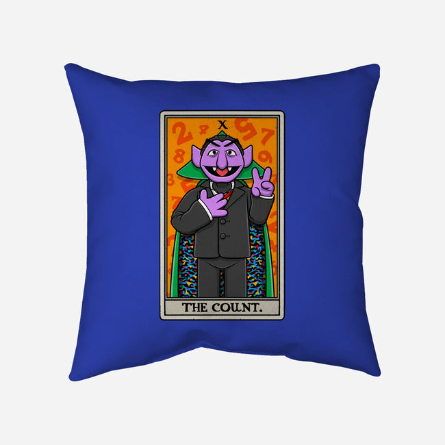 The Count Tarot-None-Removable Cover w Insert-Throw Pillow-drbutler
