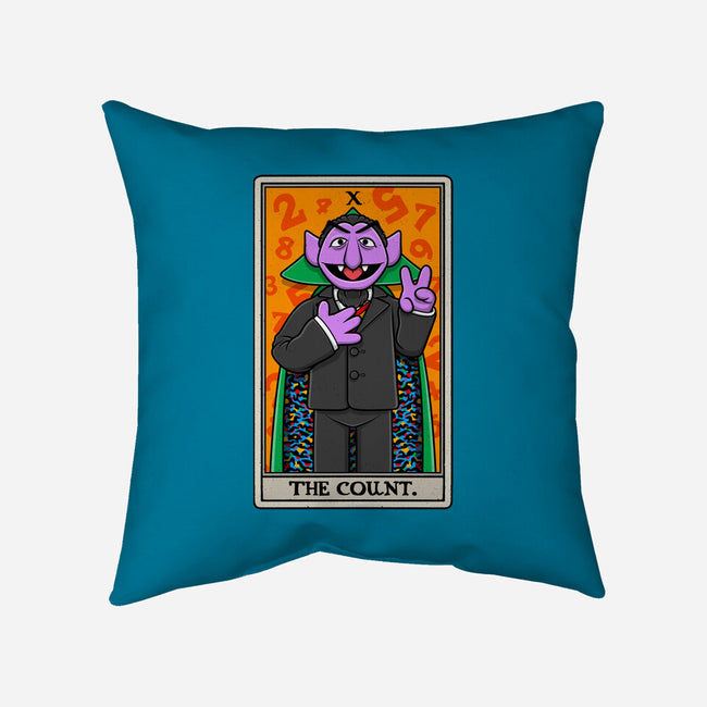 The Count Tarot-None-Removable Cover w Insert-Throw Pillow-drbutler