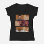 Fantastic Western-Womens-V-Neck-Tee-zascanauta