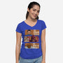 Fantastic Western-Womens-V-Neck-Tee-zascanauta