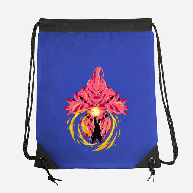 Sweet Evil Kid-None-Drawstring-Bag-spoilerinc