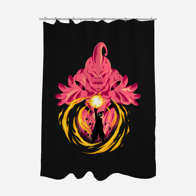 Sweet Evil Kid-None-Polyester-Shower Curtain-spoilerinc