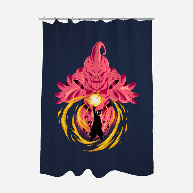 Sweet Evil Kid-None-Polyester-Shower Curtain-spoilerinc