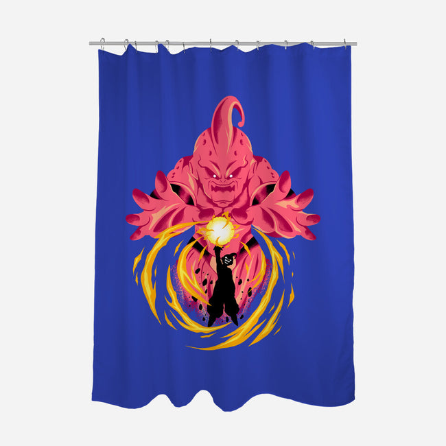 Sweet Evil Kid-None-Polyester-Shower Curtain-spoilerinc
