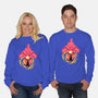 Sweet Evil Kid-Unisex-Crew Neck-Sweatshirt-spoilerinc
