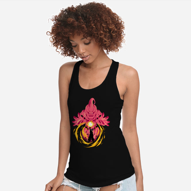 Sweet Evil Kid-Womens-Racerback-Tank-spoilerinc