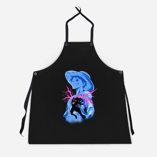 Smiling God-Unisex-Kitchen-Apron-spoilerinc