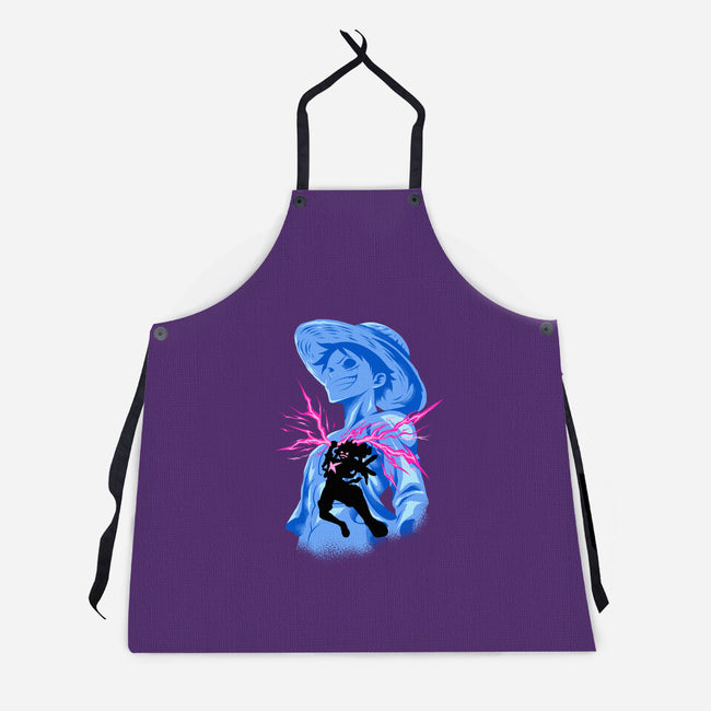 Smiling God-Unisex-Kitchen-Apron-spoilerinc