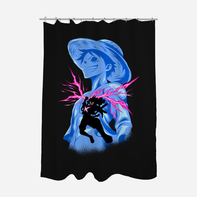 Smiling God-None-Polyester-Shower Curtain-spoilerinc