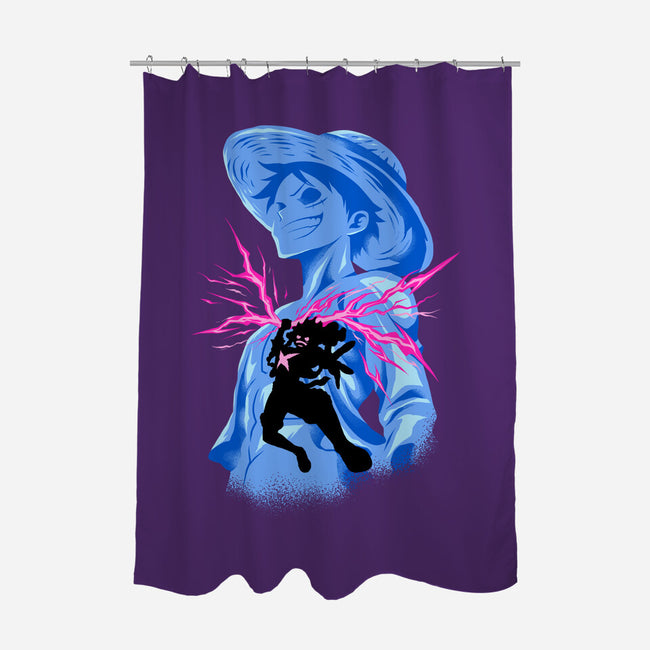 Smiling God-None-Polyester-Shower Curtain-spoilerinc