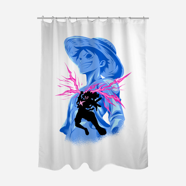Smiling God-None-Polyester-Shower Curtain-spoilerinc