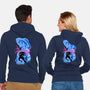 Smiling God-Unisex-Zip-Up-Sweatshirt-spoilerinc