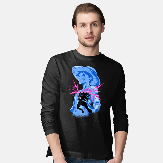 Smiling God-Mens-Long Sleeved-Tee-spoilerinc