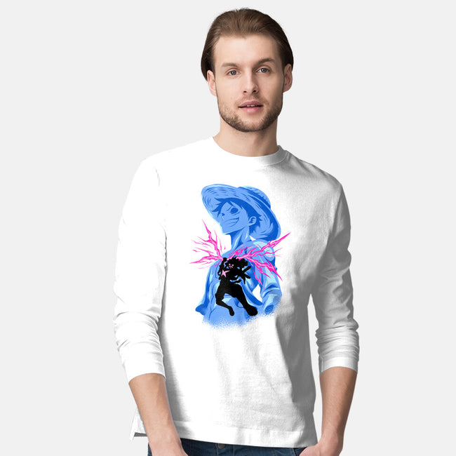 Smiling God-Mens-Long Sleeved-Tee-spoilerinc