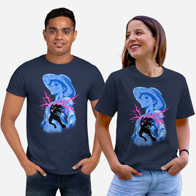 Smiling God-Unisex-Basic-Tee-spoilerinc