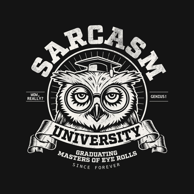 Sarcasm University-Youth-Crew Neck-Sweatshirt-Popnotic