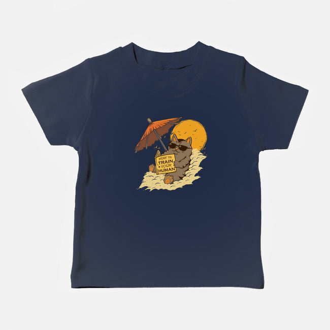 How To Train Your Human-Baby-Basic-Tee-Ionfox