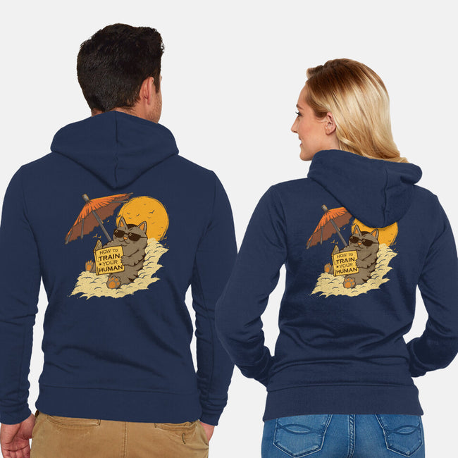 How To Train Your Human-Unisex-Zip-Up-Sweatshirt-Ionfox