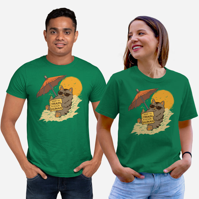 How To Train Your Human-Unisex-Basic-Tee-Ionfox