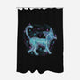 Luna Constellation-None-Polyester-Shower Curtain-nickzzarto