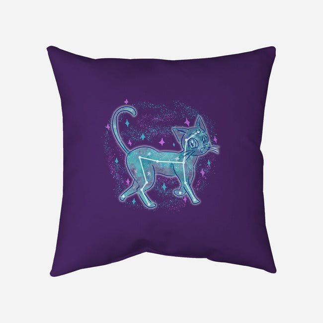 Luna Constellation-None-Removable Cover w Insert-Throw Pillow-nickzzarto