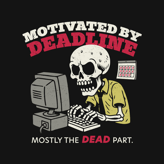 Motivated By Deadline-None-Adjustable Tote-Bag-Popnotic