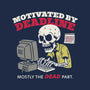Motivated By Deadline-Mens-Heavyweight-Tee-Popnotic