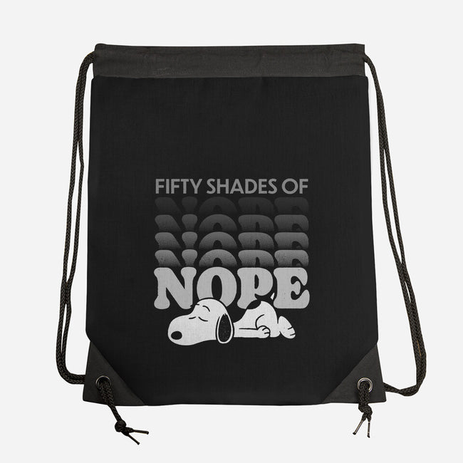 Fifty Shades Of Nope-None-Drawstring-Bag-Popnotic