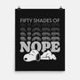 Fifty Shades Of Nope-None-Matte-Poster-Popnotic