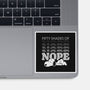 Fifty Shades Of Nope-None-Glossy-Sticker-Popnotic