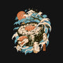 Turtle Sushi-None-Polyester-Shower Curtain-ilustrata