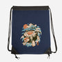 Turtle Sushi-None-Drawstring-Bag-ilustrata