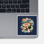 Turtle Sushi-None-Glossy-Sticker-ilustrata