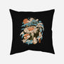 Turtle Sushi-None-Removable Cover w Insert-Throw Pillow-ilustrata