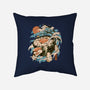 Turtle Sushi-None-Removable Cover w Insert-Throw Pillow-ilustrata