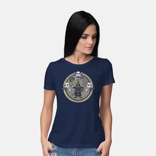 Space Flying Monkeys-Womens-Basic-Tee-Chinellatto