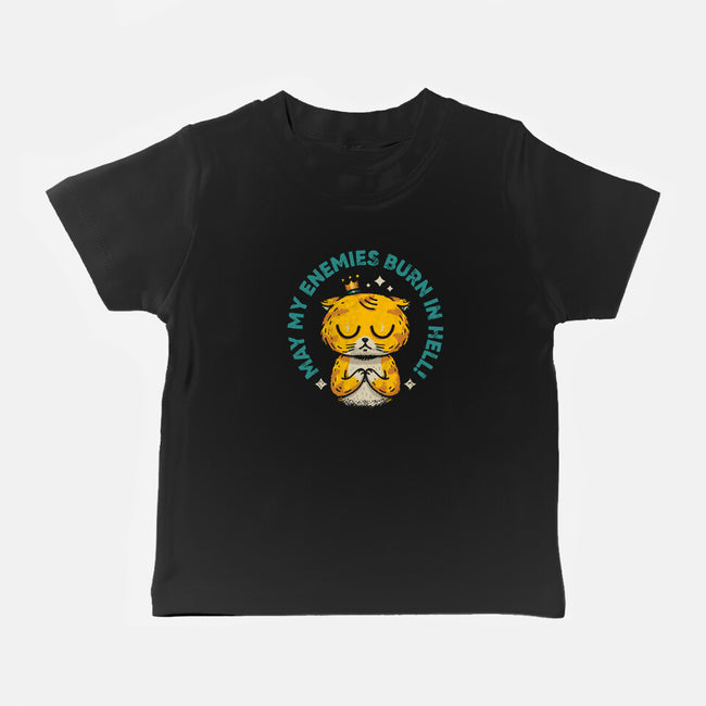 Burn In Hell-Baby-Basic-Tee-Chinellatto