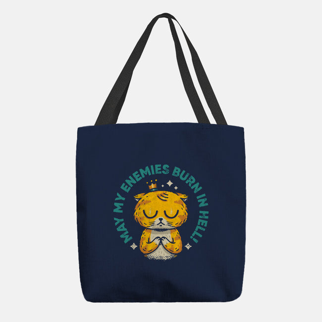 Burn In Hell-None-Basic Tote-Bag-Chinellatto