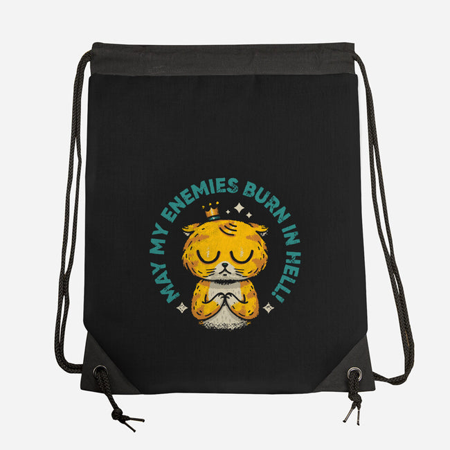 Burn In Hell-None-Drawstring-Bag-Chinellatto