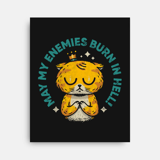 Burn In Hell-None-Stretched-Canvas-Chinellatto