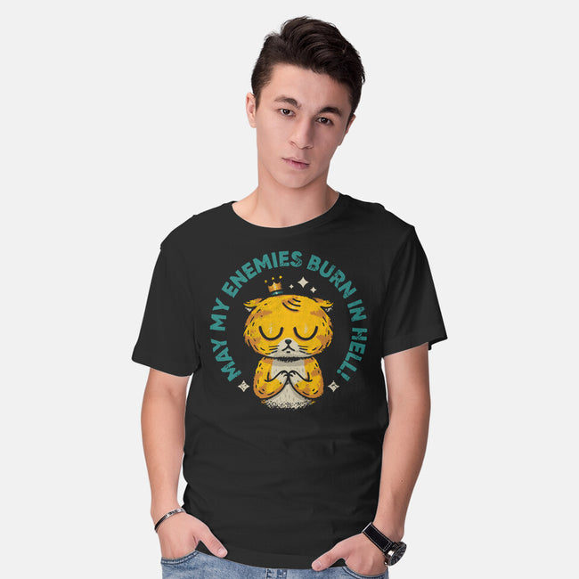 Burn In Hell-Mens-Basic-Tee-Chinellatto