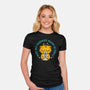 Burn In Hell-Womens-Fitted-Tee-Chinellatto