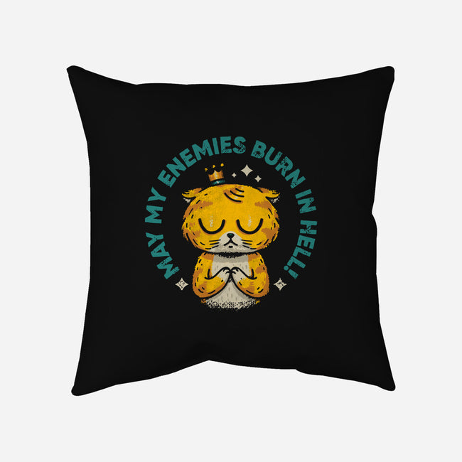 Burn In Hell-None-Removable Cover w Insert-Throw Pillow-Chinellatto