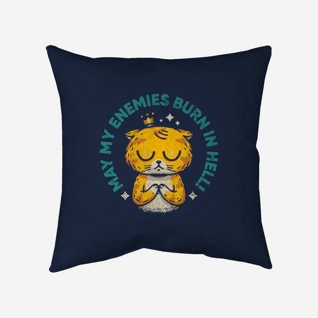 Burn In Hell-None-Removable Cover w Insert-Throw Pillow-Chinellatto