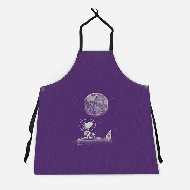 So Far Away-Unisex-Kitchen-Apron-Chinellatto